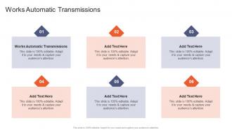 Works Automatic Transmissions In Powerpoint And Google Slides Cpb