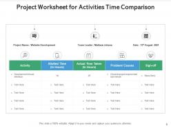 Worksheet project planning team leader process steps