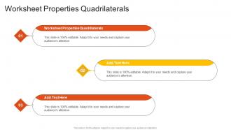 Worksheet Properties Quadrilaterals In Powerpoint And Google Slides Cpb