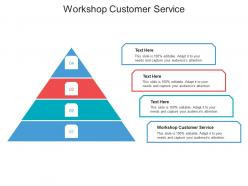 Workshop customer service ppt powerpoint presentation ideas diagrams cpb