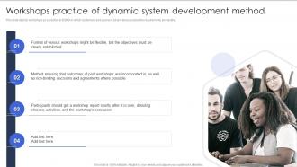 Workshops Practice Of Dynamic System Development Method Dsdm Process Ppt Styles Design Inspiration