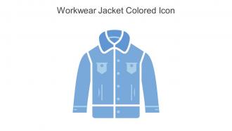 Workwear Jacket Colored Icon In Powerpoint Pptx Png And Editable Eps Format