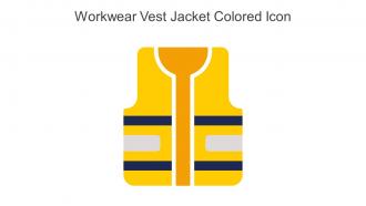 Workwear Vest Jacket Colored Icon In Powerpoint Pptx Png And Editable Eps Format