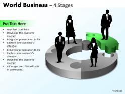 World business 4 diagram stages 20