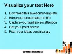 World business people powerpoint templates and powerpoint backgrounds 0811