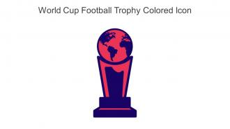 World Cup Football Trophy Colored Icon In Powerpoint Pptx Png And Editable Eps Format