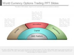 World currency options trading ppt slides