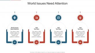 World Issues Need Attention In Powerpoint And Google Slides Cpb