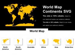 World map continents svg