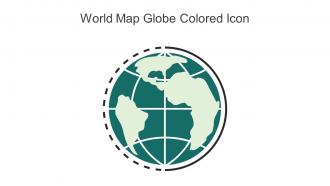 World Map Globe Colored Icon In Powerpoint Pptx Png And Editable Eps Format