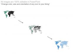World map with social network powerpoint slides
