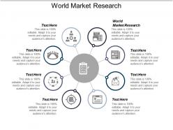 World market research ppt powerpoint presentation inspiration themes cpb
