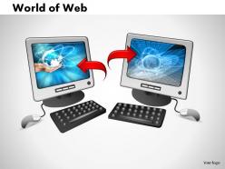 World of web powerpoint presentation slides