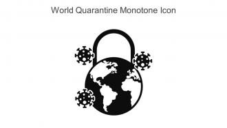World Quarantine Monotone Icon In Powerpoint Pptx Png And Editable Eps Format