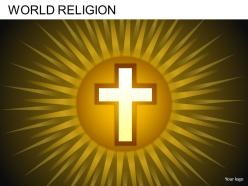 World religion powerpoint presentation slides db