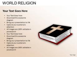 World religion powerpoint presentation slides db