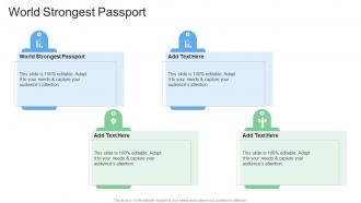 World Strongest Passport In Powerpoint And Google Slides Cpb