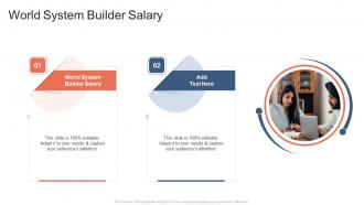 World System Builder Salary In Powerpoint And Google Slides Cpb