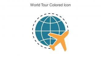 World Tour Colored Icon In Powerpoint Pptx Png And Editable Eps Format