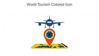 World Tourism Colored Icon In Powerpoint Pptx Png And Editable Eps Format