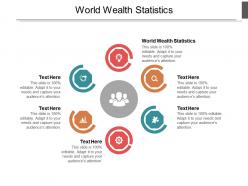 World wealth statistics ppt powerpoint presentation visual aids example file cpb