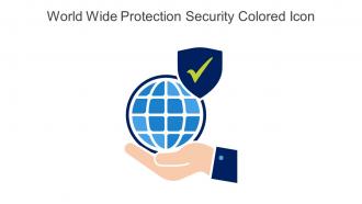 World Wide Protection Security Colored Icon In Powerpoint Pptx Png And Editable Eps Format
