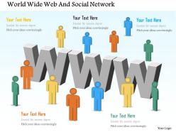 World wide web and social network ppt slides