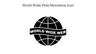 World Wide Web Monotone Icon In Powerpoint Pptx Png And Editable Eps Format
