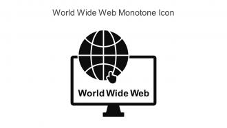 World Wide Web Monotone Icon