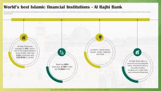 Worlds Best Islamic Financial Institutions Al Rajhi Bank Ethical Banking Fin SS V