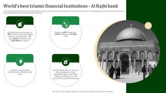 Worlds Best Islamic Financial Institutions Al Rajhi Bank Halal Banking Fin SS V