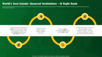 Worlds Best Islamic Financial Institutions Al Rajhi Bank Shariah Compliant Banking Fin SS V