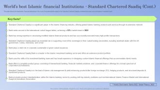 Worlds Best Islamic Financial Institutions Standard Chartered Saadiq Guide To Islamic Banking Fin SS V Multipurpose Colorful