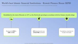 Worlds Islamic Financial Institutions Kuwait Finance House Kfh Guide To Islamic Banking Fin SS V