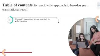 Worldwide Approach To Broaden Your Transnational Reach Strategy CD V Idea Best