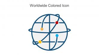 Worldwide Colored Icon