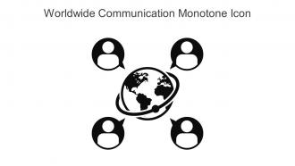 Worldwide Communication Monotone Icon In Powerpoint Pptx Png And Editable Eps Format