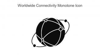 Worldwide Connectivity Monotone Icon In Powerpoint Pptx Png And Editable Eps Format