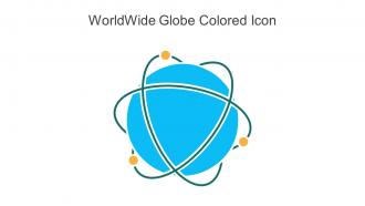 Worldwide Globe Colored Icon In Powerpoint Pptx Png And Editable Eps Format