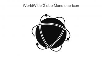 Worldwide Globe Monotone Icon In Powerpoint Pptx Png And Editable Eps Format
