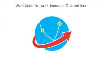 Worldwide Network Increase Colored Icon In Powerpoint Pptx Png And Editable Eps Format