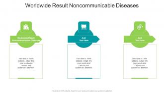 Worldwide Result Noncommunicable Diseases In Powerpoint And Google Slides Cpb
