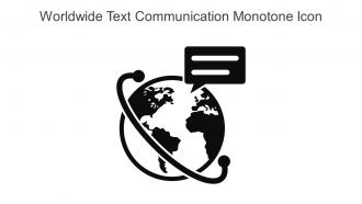 Worldwide Text Communication Monotone Icon In Powerpoint Pptx Png And Editable Eps Format