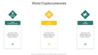 Worst Cryptocurrencies In Powerpoint And Google Slides Cpb