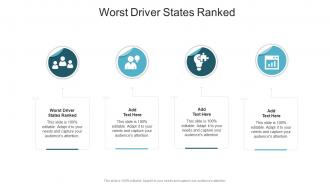 Worst Driver States Ranked In Powerpoint And Google Slides Cpb