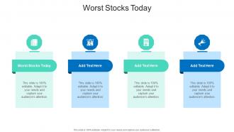 Worst Stocks Today In Powerpoint And Google Slides Cpb