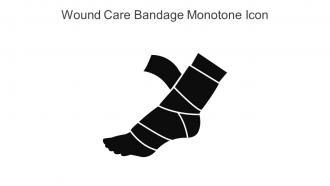 Wound Care Bandage Monotone Icon In Powerpoint Pptx Png And Editable Eps Format