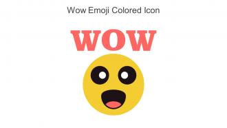 Wow Emoji Colored Icon In Powerpoint Pptx Png And Editable Eps Format