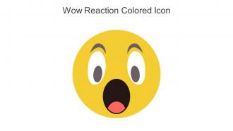 Wow Reaction Colored Icon In Powerpoint Pptx Png And Editable Eps Format
