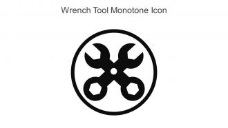 Wrench Tool Monotone Icon In Powerpoint Pptx Png And Editable Eps Format